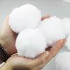 Очень большие белые полипропиленовые помпоны (6-10см) для игр со снежками своими руками и поделок