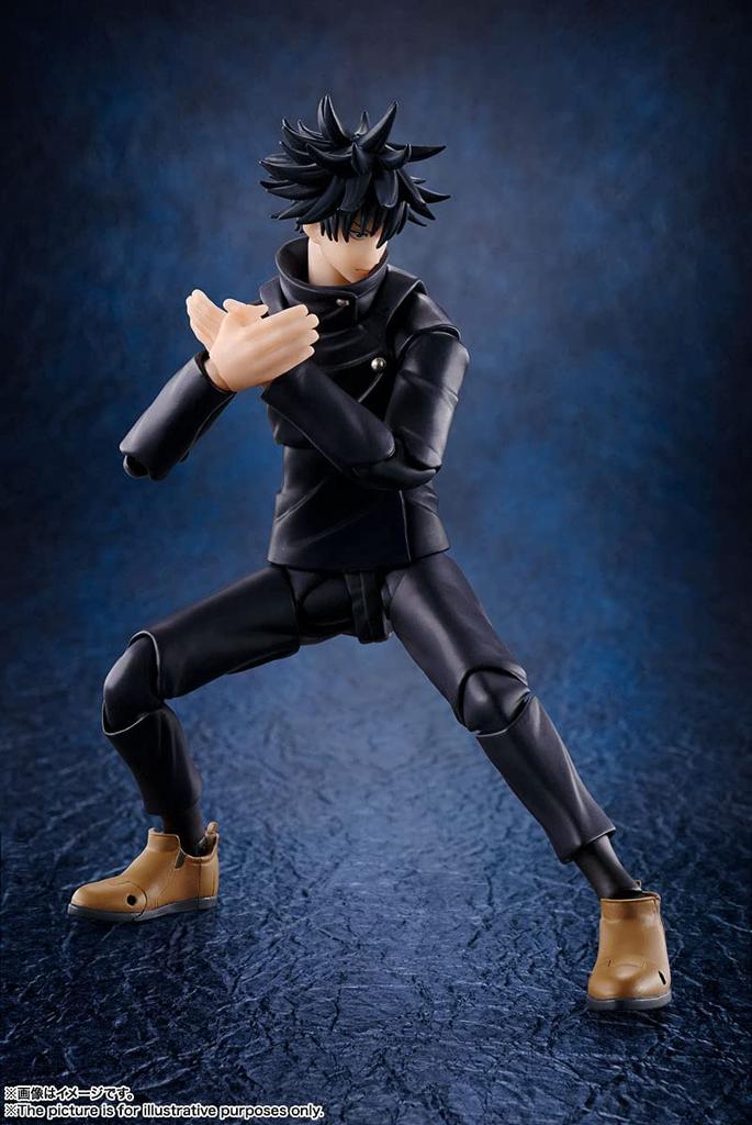 TAMASHII NATIONS Jujutsu Kaisen Megumi Fushiguro примерно 150 мм окрашенная подвижная фигурка BAS61876 SHFiguarts PVC&ABS