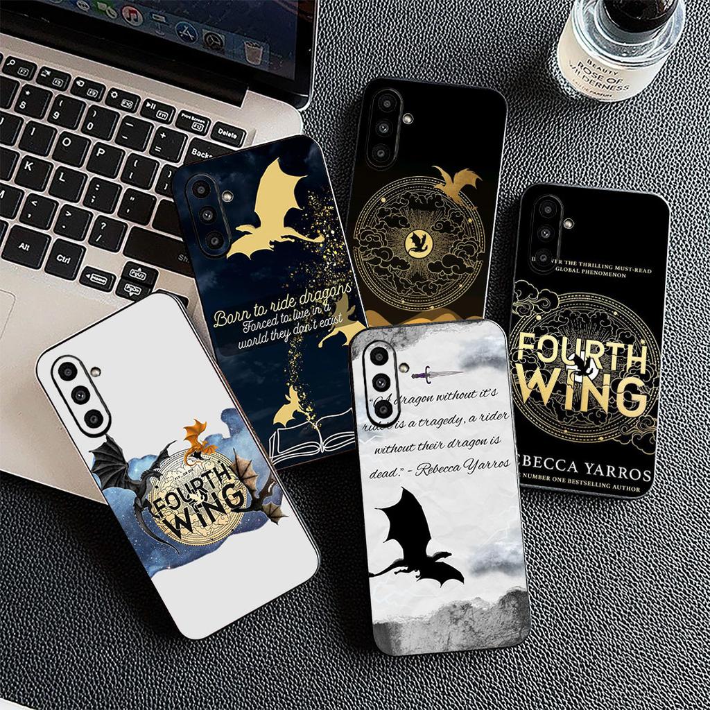 Fourth wing dragons Silicone Cover for Apple iPhone 16 14 15 Plus 11 Pro Max 16E ProMax + 15Plus 16+ 14+ Coque Phone Case