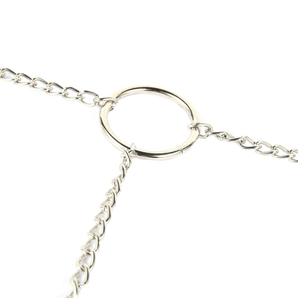 Фетиш игры для взрослых, секс-игрушки для женщин, металлический зажим для сосков с цепочкой, связывание груди, зажим для стимуляции половых губ, массажер БДСМ