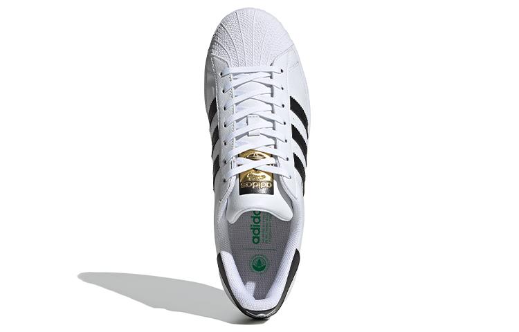 Men's Sneakers adidas Superstar Vegan White Black Cloud White/Core Black/Green