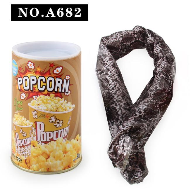 Шутки игрушки: Прыгающая змея в банке из-под картофельных чипсов - Смешной пугающий подарок для вечеринок и обучения