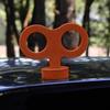 Светящийся Декор 'Счастливое Вращение' для Электромобилей Светящийся Милый Весенний Аксессуар Светящиеся Вращающиеся Часы-Декорация для Автомобиля I5N2