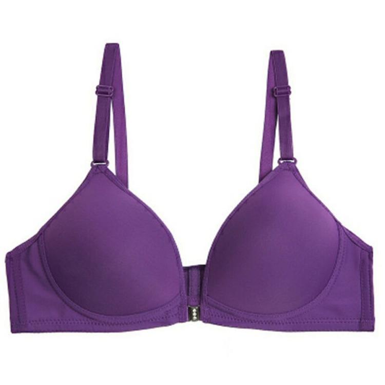 Sexy Brasier Women Front Closure Seamless Bra Small Breasts Lingerie Push Up Bralette