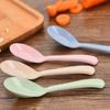 Plastic Pudding Party Dessert Ice Cream Kitchen Utensil Wheat Straw Spoon Spoon Scoop Rice Scoop