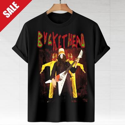 Классическая футболка с постером Buckethead Мужская Мужская S-5XL Футболка 1HN939 Унисекс Футболка