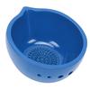 Garlic Grater Bowl,   Ceramic 2 in 1 Kitchen Grinding Disc with Built in Peeling Hole, for Grating   Garlic Condiments Cheese Dishwasher S