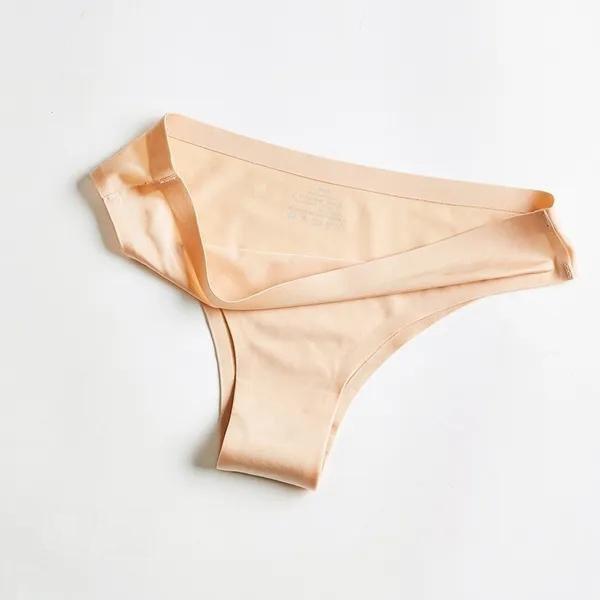 Плавки женские Ice Silk G-string Thongs бесшовные бикини трусики плавки плавки нижнее белье