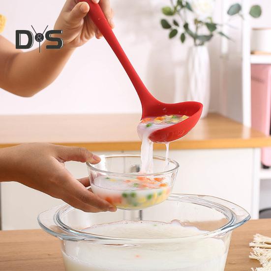 Лопатка с антипригарным покрытием, термостойкий силиконовый гибкий дуршлаг, совок для риса, удобный скребок для выпечки