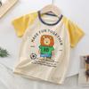 Children's Cotton Short Sleeve Summer Boy's T-shirt Cartoon Short Sleeve Top for Girls