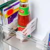 1/4 шт. Контейнер для ароматизаторов холодильника Зажим для холодильника Регулируемый защелкивающийся зажим для отделения холодильника Категория хранения напитков