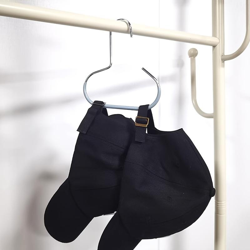 4 шт. многофункциональных противоскользящих металлических круглых крючка, подходят для сушки нижнего белья, галстуков, маек, шарфов, ремней, в ванных комнатах, спальнях