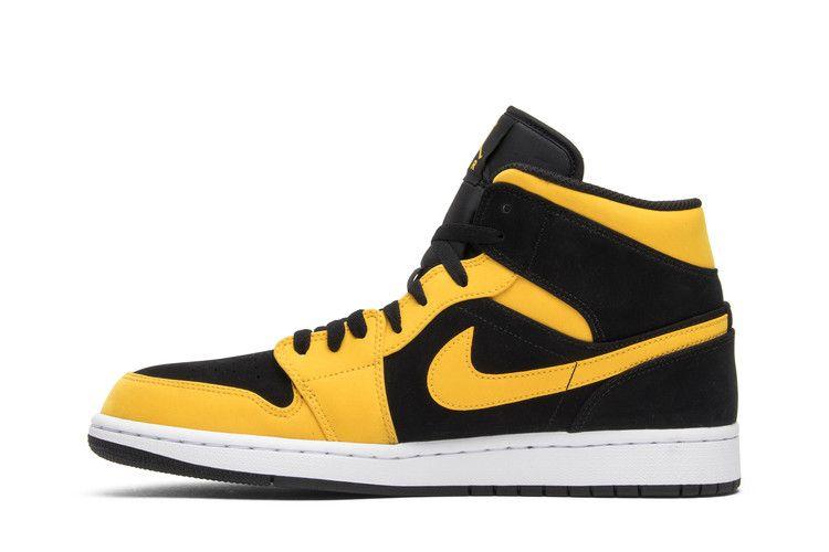 Men's Sneakers Nike Jordan 1 Mid Reverse New Love Black/University Gold-White