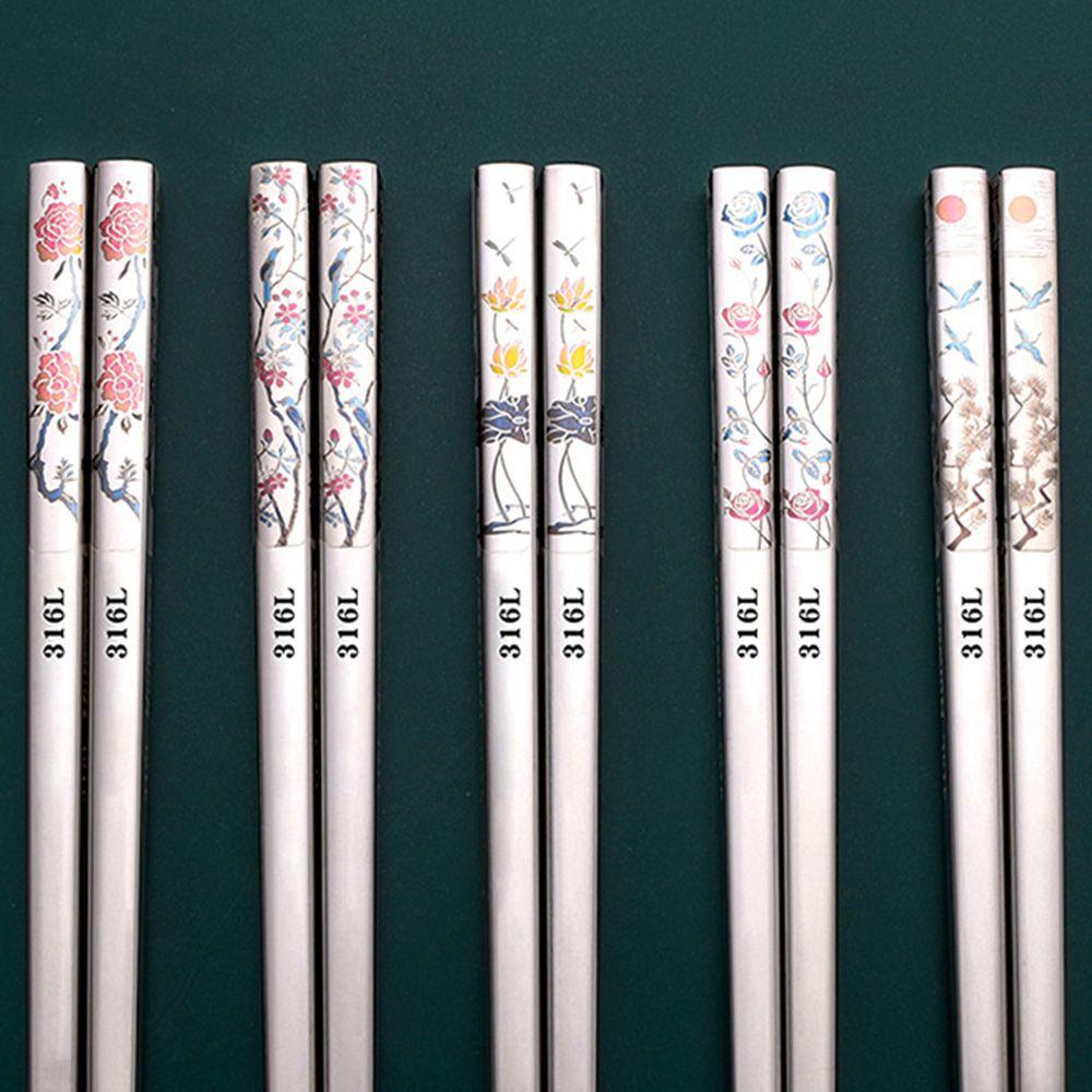 Cherry Blossom Chinese Style Dining Bar Sushi Tableware Kitchenware Kitchen Tools Chopsticks