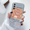 Case For Samsung Galaxy S23 S 23 Plus S23 Ultra S26 + Phone Cover Soft Shockproof Bumper Silicone Fundas Coque Cute Paint Clear
