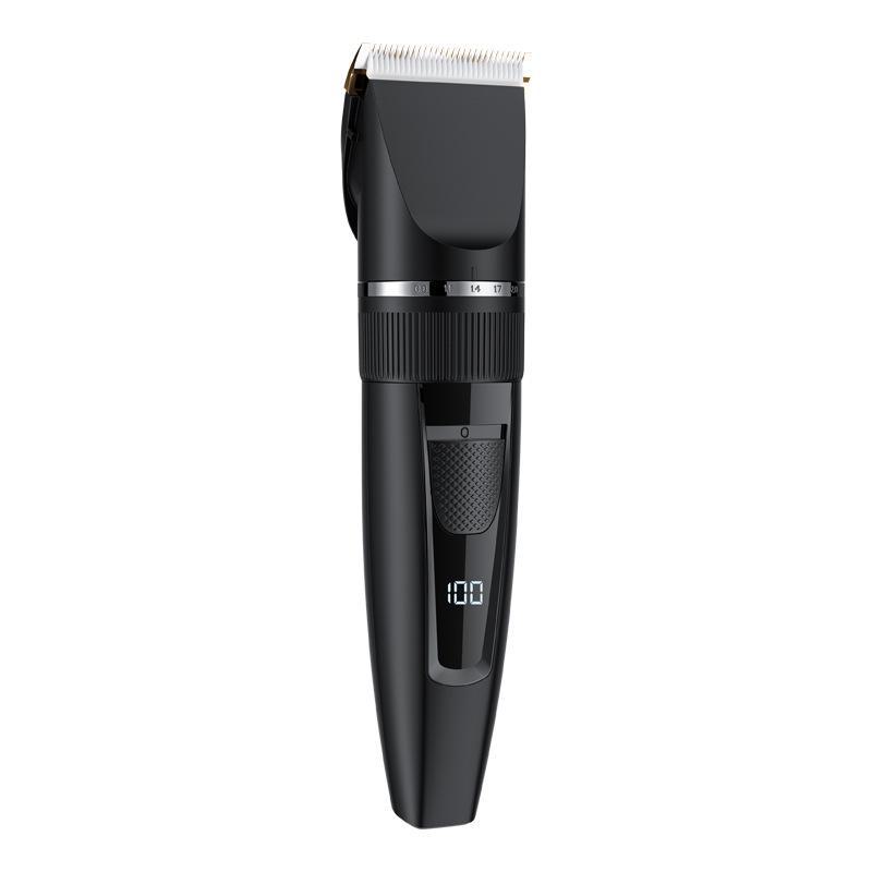 High-Power Electric Hair Clipper for Salons and Home Use - Ideal for Shaving and Hair Carving.
