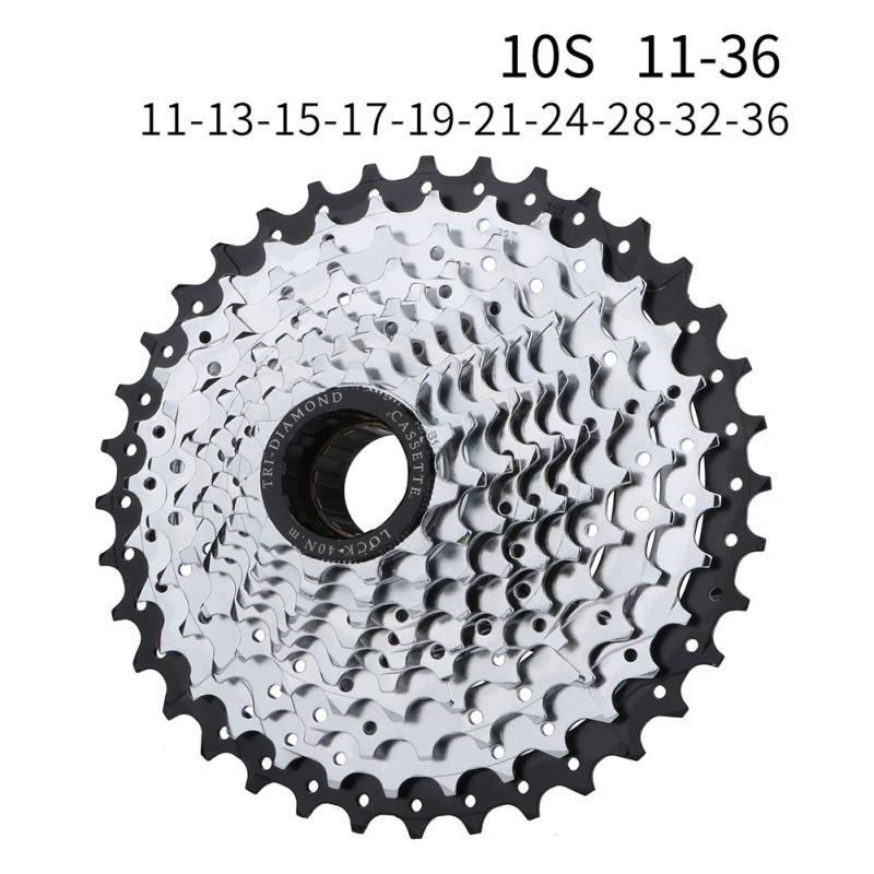 Велосипед с выбегом 6, 7, 8, 9, 10 скоростей, 11–36 т, горный велосипед, высокопрочная сталь, модифицированная резьба