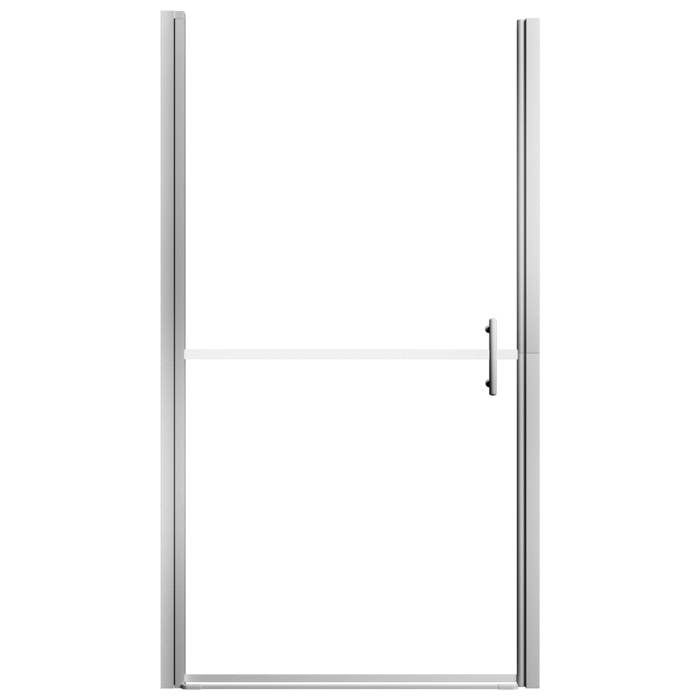 VidaXL Shower Door Shower Wall Shower Cabin Bathroom Partition House Interior Frosted Tempered Glass 91x195 146659