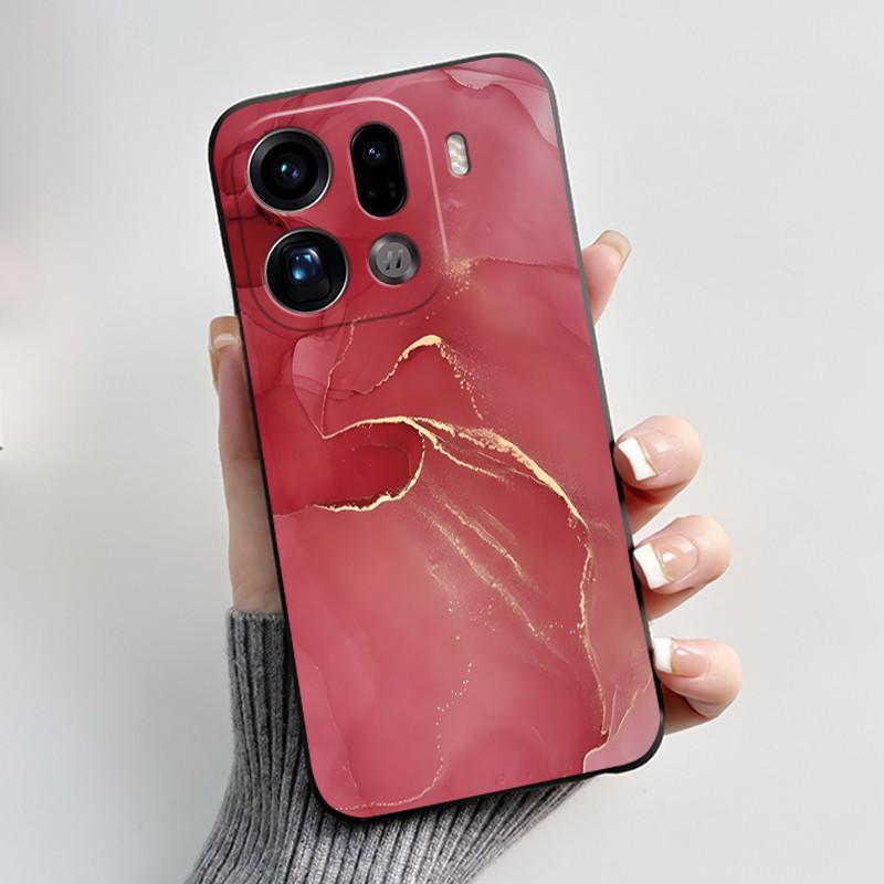 Phone Case For LG Q61/K61 Soft Silicone Black Case Ins Style Popular Pattern Moonlight Love Tree LMQ630N LMQ630 Casing
