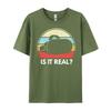 Is It Real Vr Gamer Joke Virtual Reality Gaming Unisexs Korean Fashion Tshirt Graphic Cotton Streetwear Short Sleeve