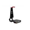 Support Pour Casque - Msi - Immerse Hs01 Combo - Chargeur Sans Fil Qi - Led Rgb - Gestion Des Câbles