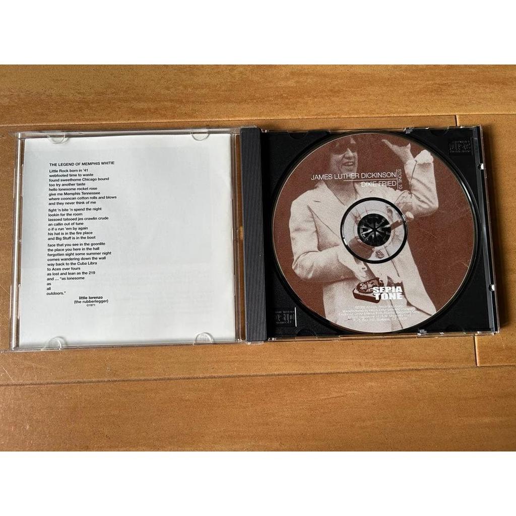 Б/у CD Джеймса Лютера Дикинсона Dixie Fried