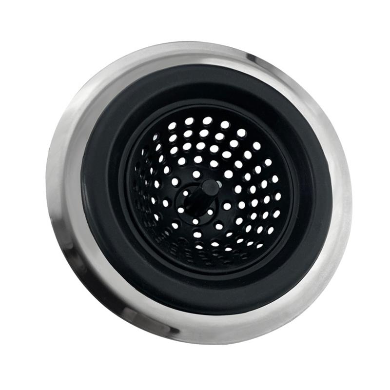 Kitchen Silicone Sink Strainer Drainer Anti Blocking Food Waste  Bathroom Floor Plug Sewer Hair Filter Catcher Stopper Tool