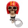 Ручка-спиннер на руль в виде черепа для грузовиков, тракторов, лодок, красная