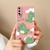 Чехол для телефона Huawei P Smart 2021 Y5P Y6P Y7P Y9S Y7A Y9A Симпатичный модный противоударный матовый жидкий мягкий силиконовый чехол для телефона с защитой от падения для бампера Huawei