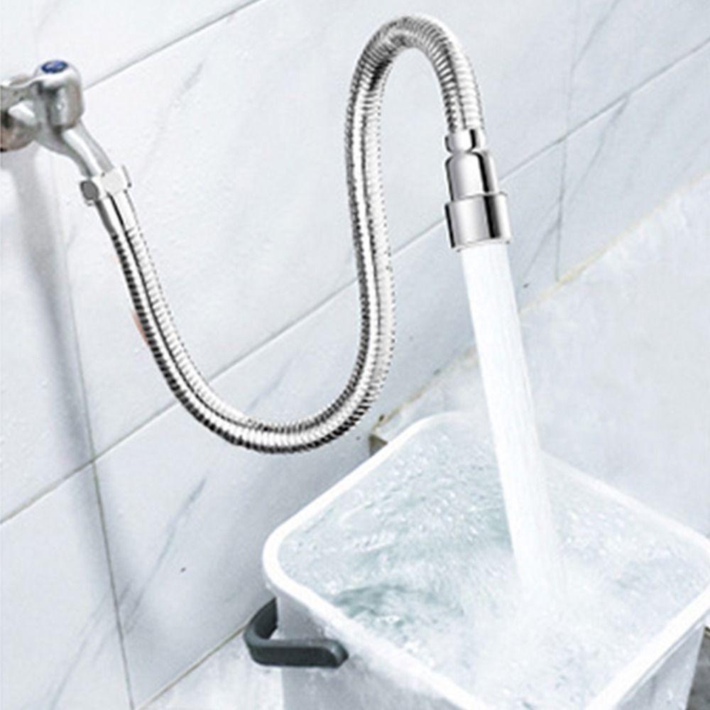 Удлинитель для крана из АБС-пластика и нержавеющей стали 12/16/20/30/50 см, шланг для водопроводного крана, аксессуары для ванной комнаты