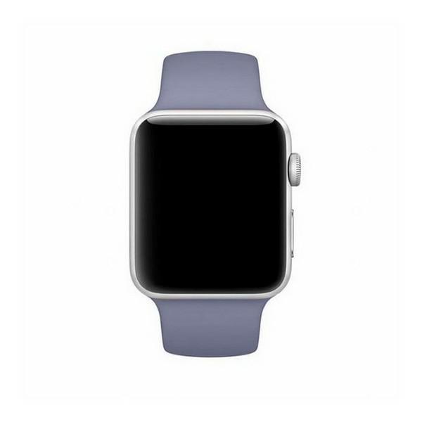Pasek do Apple Watch 38 mm Mercury Silicon Lawendowy