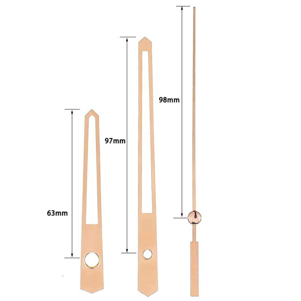 6/10/14 Набор Стрелки Час/Минута/Секунда Смешанный Узор Многоцветные Часовые Детали Бесшумные Часовые Стрелки