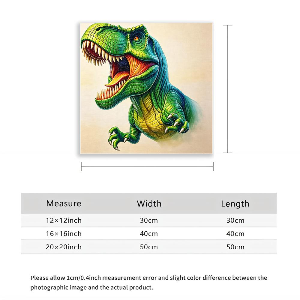 5D Diamond Painting Dinosaur DIY Craft Full Drill Diamond Art Kit for Home Wall Decor Gifts