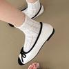 Женские балетки Bow Tie Cute Kawaii Shoes для женщин Slip on Casual Shoes