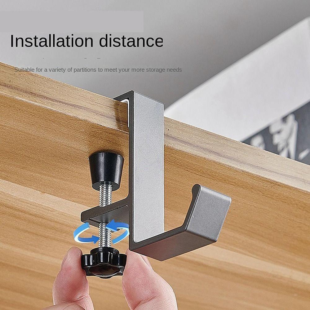 Backpack Storage Desk Edge Hook Hanging Purse Holder Portable Bag Hook  For Student Office