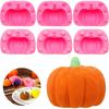 3 пары / 3D форма для тыквы на День благодарения из высокотемпературного силикона, осенняя форма для мини-тыквы, форма для шоколада и желе с легким извлечением, Хэллоуин
