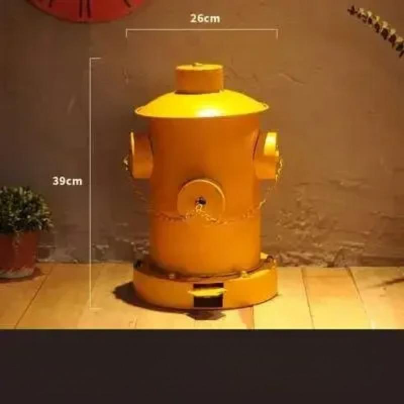 Винтажный промышленный мусорный бак, креативная железная педаль, дизайн пожарного гидранта с крышкой для использования дома и в ресторане, уникальные отходы