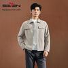SEVEN Men's Jacquard Utility Casual Jacket