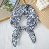 Thin cotton and linen small square scarf fresh and breathable women's soft literary and decorative small silk scarf summer scarf women's versatile 