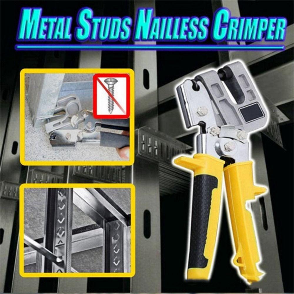 Professional Rivet-free Pliers Keel Clamp Punching Pliers Multi-functional Keel Pliers  Ceiling