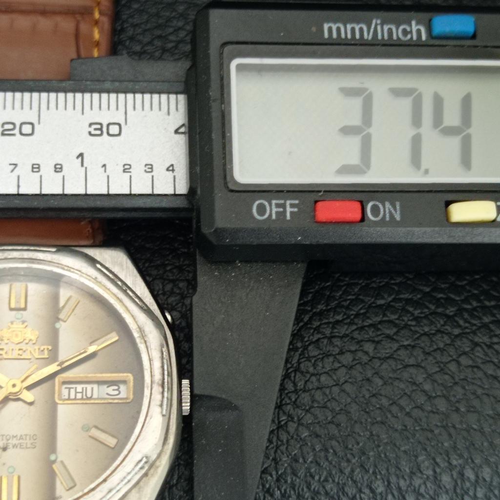 Orient АВТОМАТИЧЕСКИЕ 46941 ВИНТАЖНЫЕ ЯПОНСКИЕ МУЖСКИЕ ЧАСЫ С ОРИГИНАЛЬНЫМ ЦИФЕРБЛАТОМ a704890-1