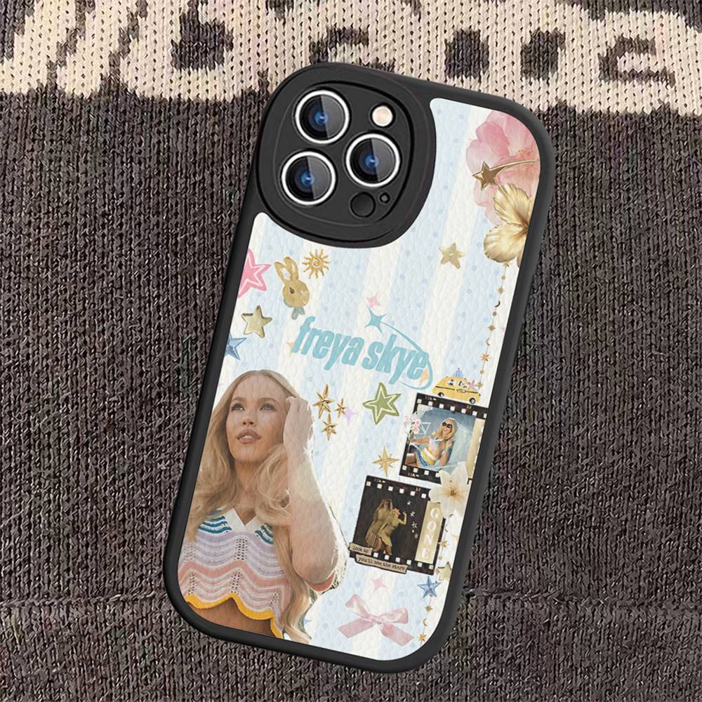 Чехол для телефона Singer F-Freya Skye для iPhone 16 15 14 11 12 13 Pro Max Plus Задняя часть из кожи