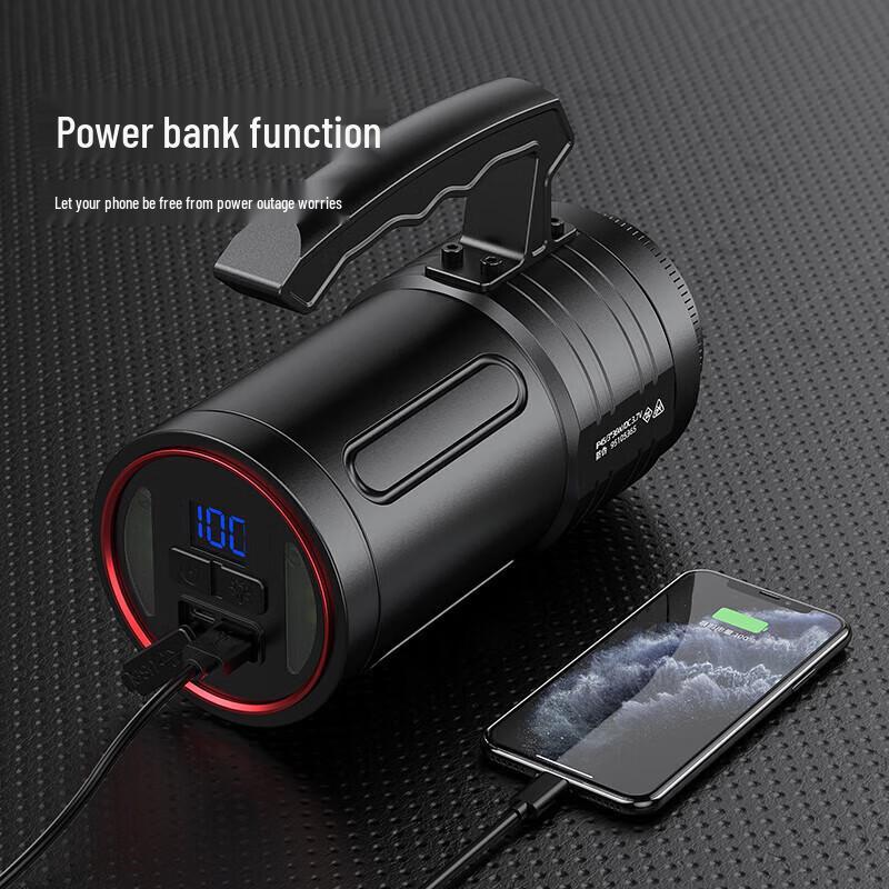 SupFire L1-S 10000 Lumen Rechargeable LED Searchlight