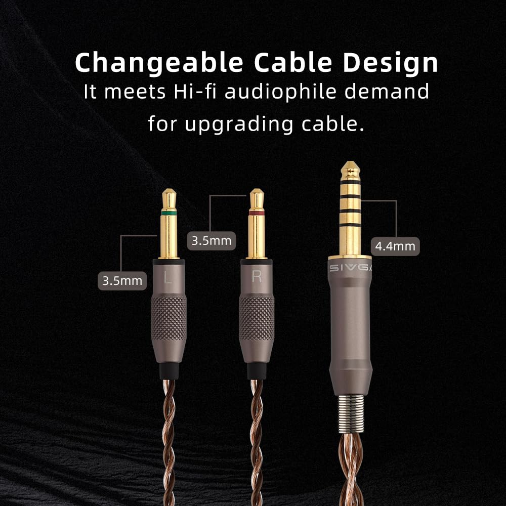 SIVGA P2 PRO Планарные деревянные проводные наушники с магнитным полем