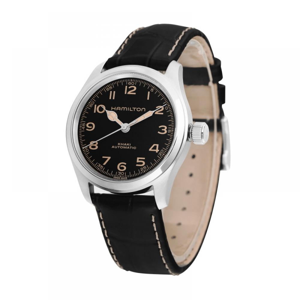 Мужские кожаные часы Hamilton Khaki Field Murphy H70405730