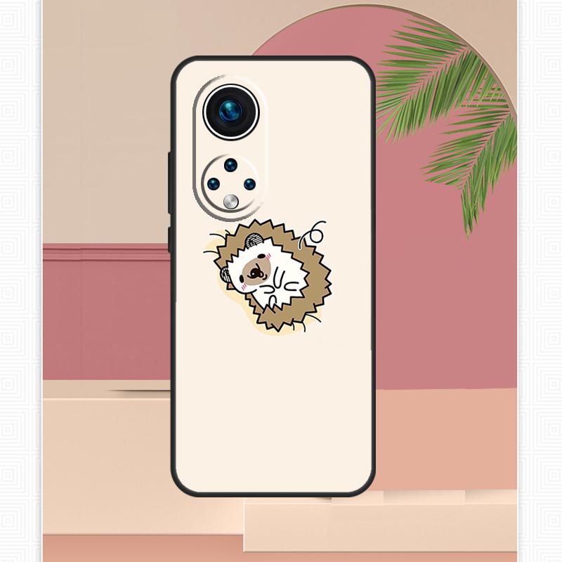 Милый Чехол-Сердечко с Ежиком Для Honor Magic 7 Lite 5 6 8 Pro Honor 200 400 X9c X9b X9a X8b X8a X8c 50 70 90 Чехол