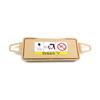 EDP1006-1 Sun Shade Visor Makeup Cosmetic Mirror Cover Beige 2128103710 for Mercedes E W212 CLS W218