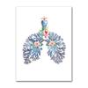 Flower Breast Uterus Kidney Liver Anatomy Wall Art Canvas Painting Nordic Posters And Prints Wall Pictures For Doctors Office