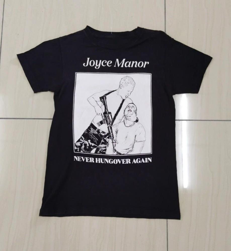 Новая футболка Joyce Manor Band Never Hungover Again Черная S-5XL Артикул PN347 Унисекс