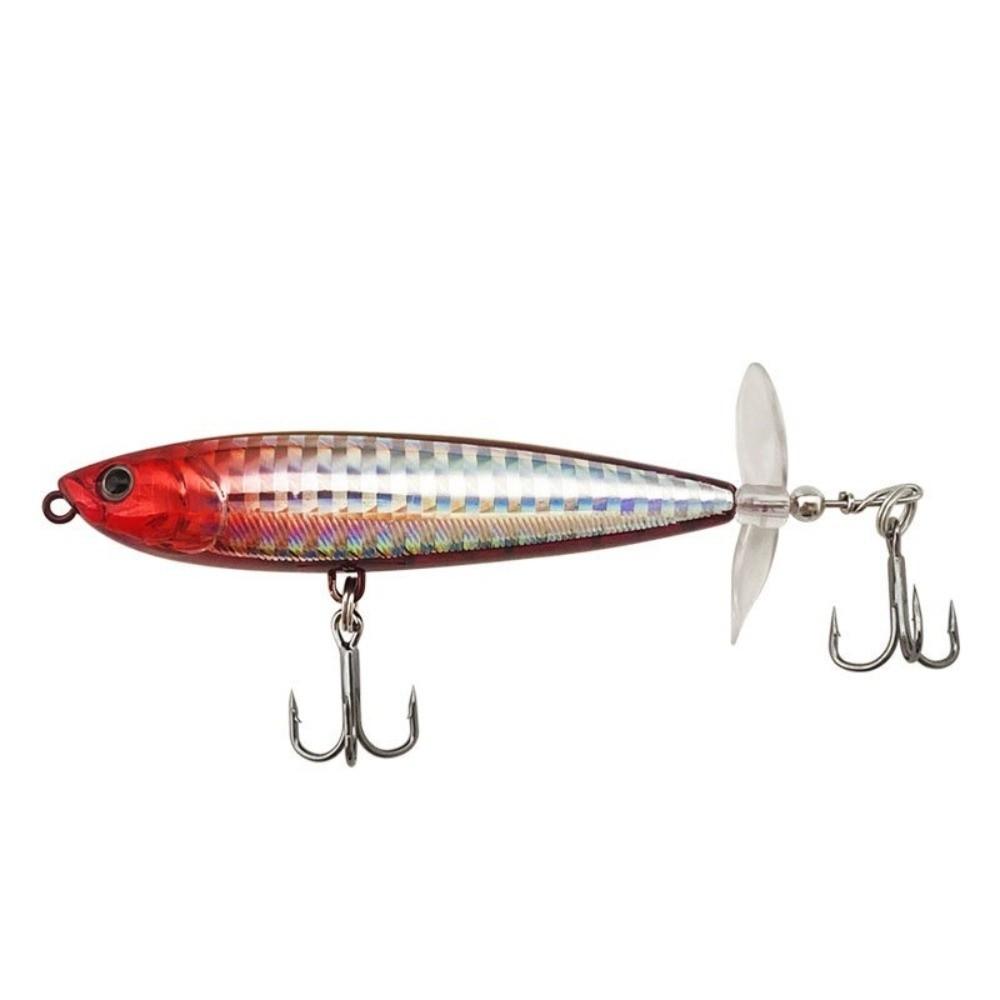 Поверхностная Приманка 8см 7.5г/10см 12г Крэнк-приманка Plopper Искусственный Дизайн Пластиковый Материал Жесткая Приманка Ныряющая Плавучая Крэнк-приманка Для Ловли Окуня